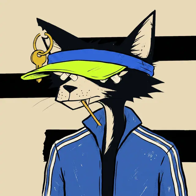 Broker #1008, a screenprinted alley cat.