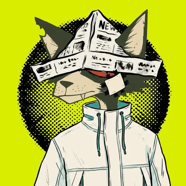 Broker #1014, a screenprinted alley cat.