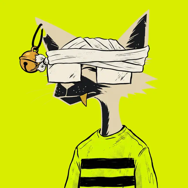 Broker #1027, a screenprinted alley cat.
