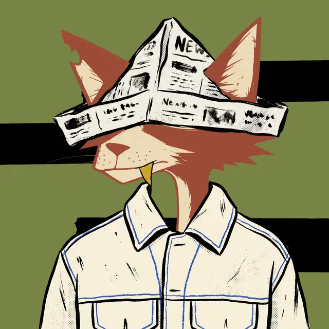 Broker #0103, a screenprinted alley cat.