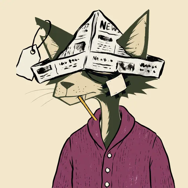 Broker #1090, a screenprinted alley cat.
