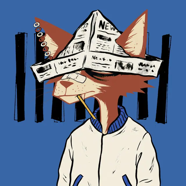 Broker #1110, a screenprinted alley cat.