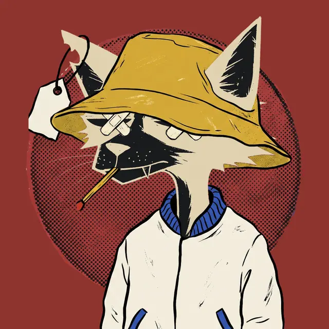Broker #1114, a screenprinted alley cat.