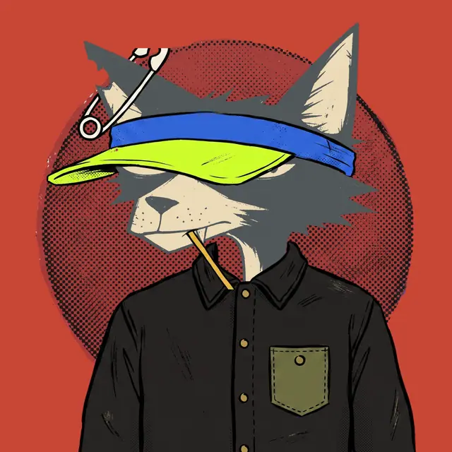 Broker #1117, a screenprinted alley cat.