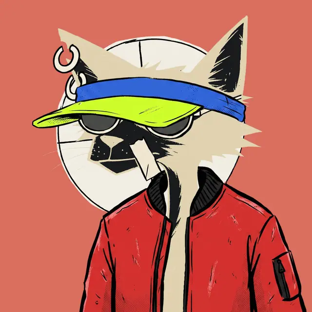 Broker #1141, a screenprinted alley cat.