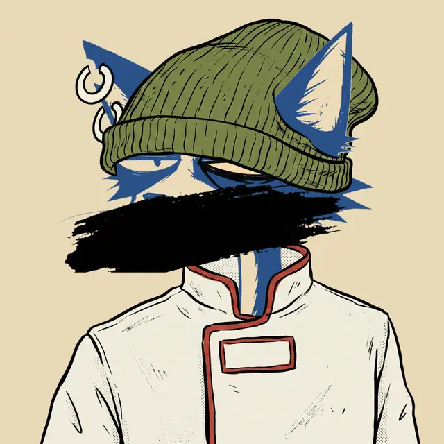 Broker #1145, a screenprinted alley cat.
