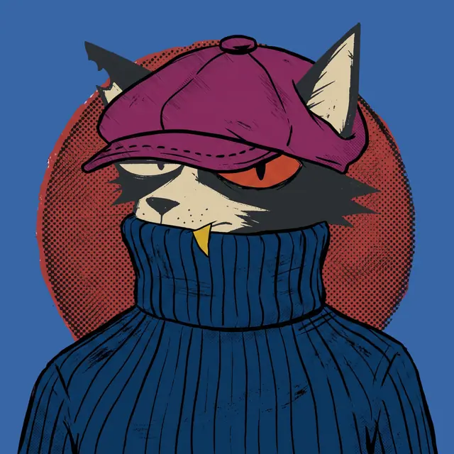 Broker #1149, a screenprinted alley cat.