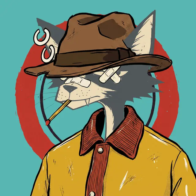 Broker #1174, a screenprinted alley cat.