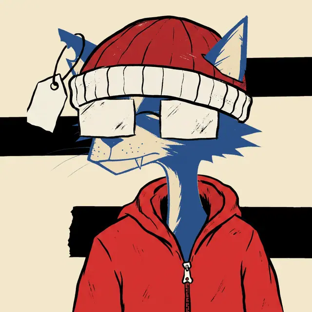 Broker #1175, a screenprinted alley cat.