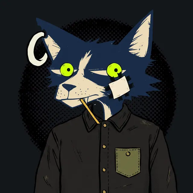 Broker #1181, a screenprinted alley cat.