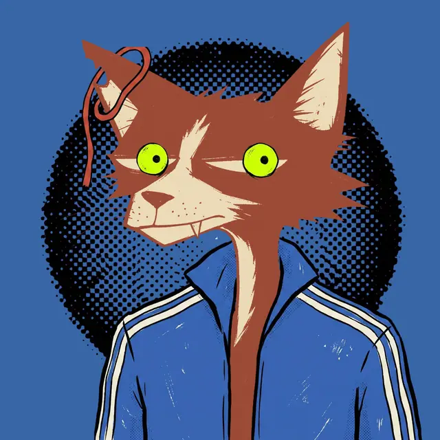 Broker #1199, a screenprinted alley cat.