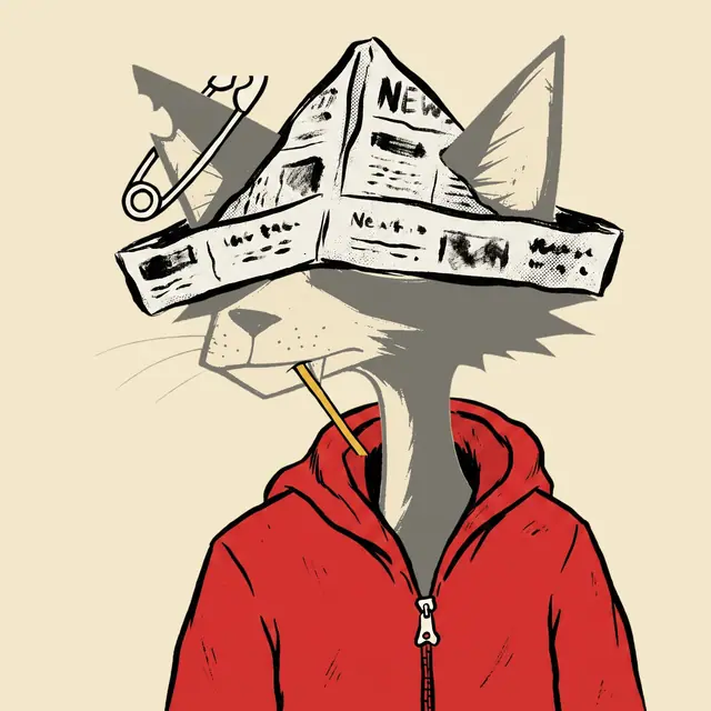 Broker #1214, a screenprinted alley cat.