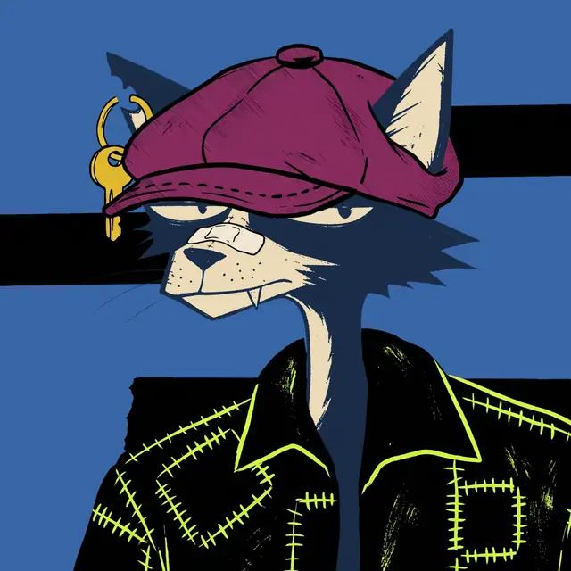Broker #1230, a screenprinted alley cat.