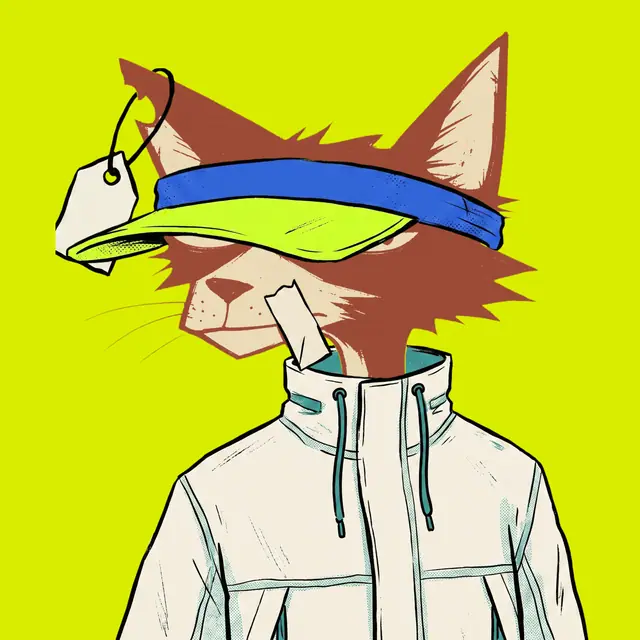 Broker #1231, a screenprinted alley cat.