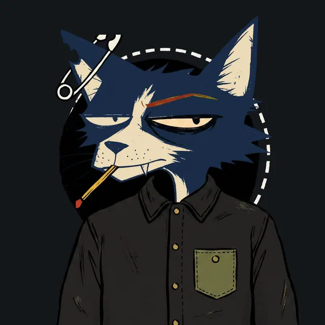 Broker #0125, a screenprinted alley cat.