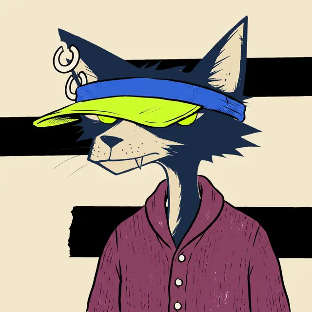 Broker #0130, a screenprinted alley cat.