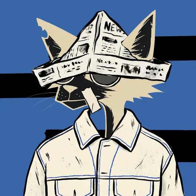 Broker #1309, a screenprinted alley cat.
