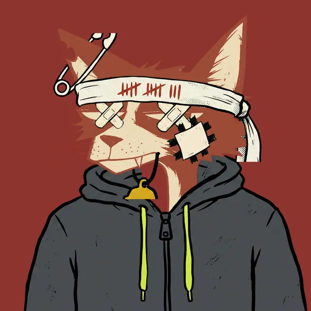 Broker #1346, a screenprinted alley cat.