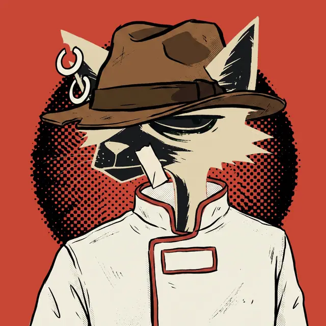 Broker #1400, a screenprinted alley cat.