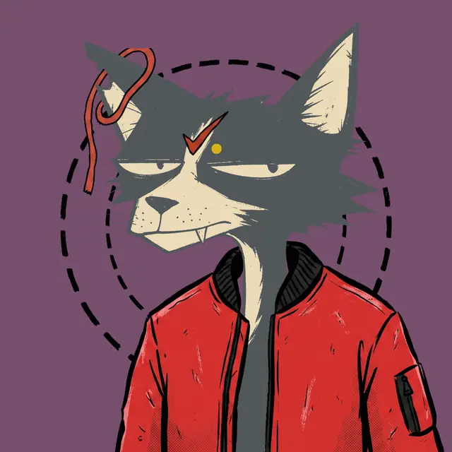 Broker #1409, a screenprinted alley cat.