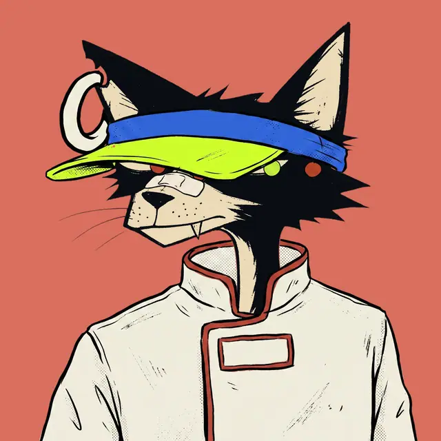 Broker #1426, a screenprinted alley cat.