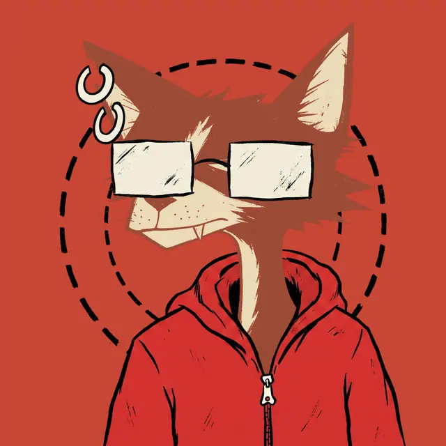 Broker #1445, a screenprinted alley cat.