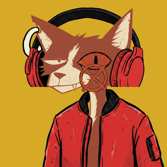 Broker #1473, a screenprinted alley cat.