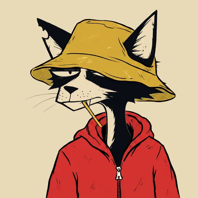 Broker #1481, a screenprinted alley cat.