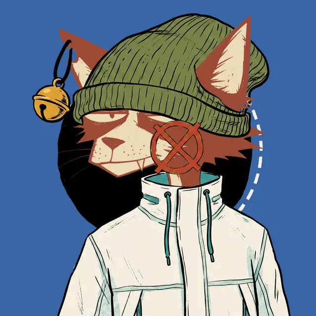 Broker #1499, a screenprinted alley cat.