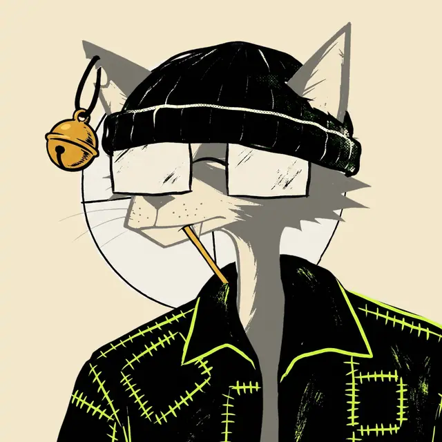 Broker #1503, a screenprinted alley cat.