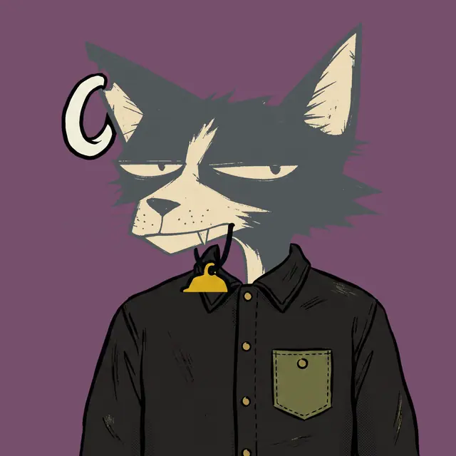 Broker #1527, a screenprinted alley cat.