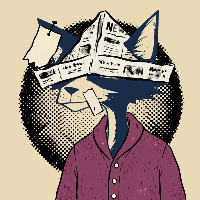 Broker #0153, a screenprinted alley cat.