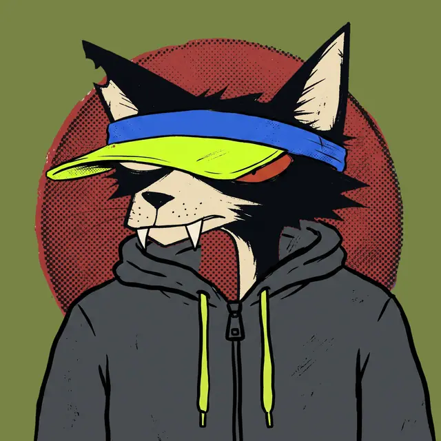 Broker #0155, a screenprinted alley cat.