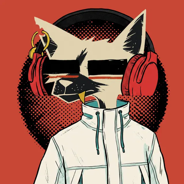 Broker #0156, a screenprinted alley cat.
