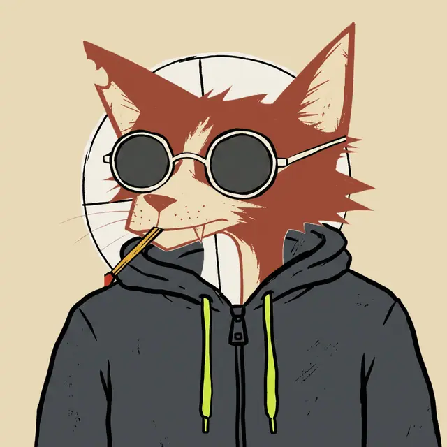 Broker #1604, a screenprinted alley cat.