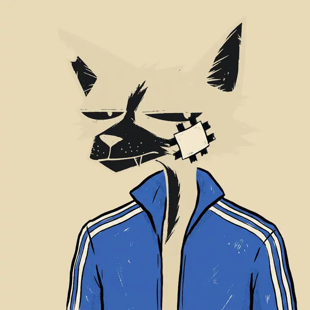 Broker #1605, a screenprinted alley cat.