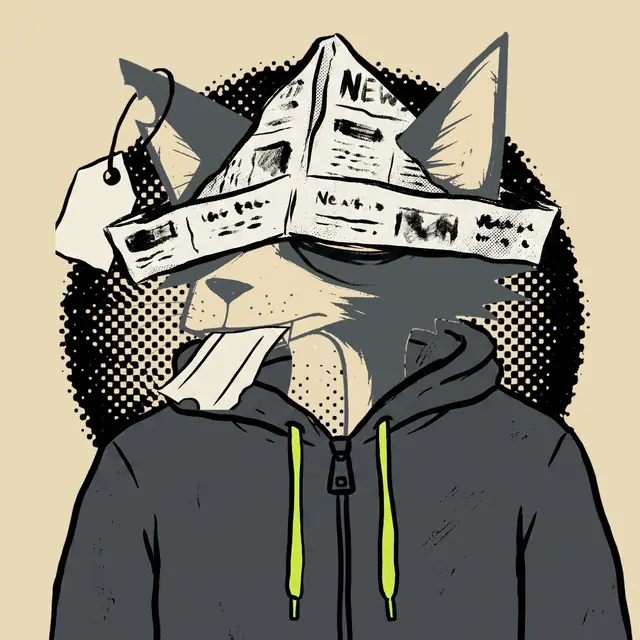 Broker #0161, a screenprinted alley cat.