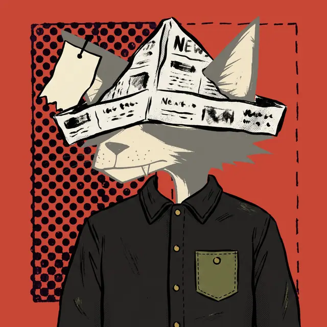 Broker #1618, a screenprinted alley cat.