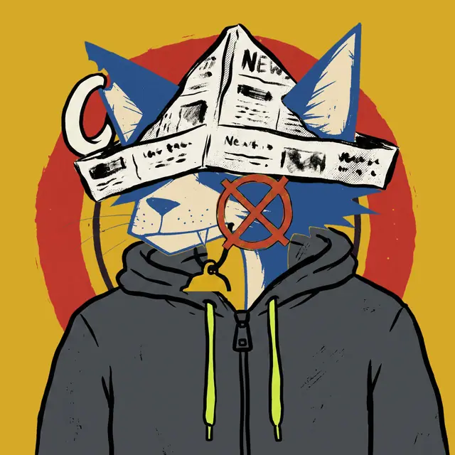 Broker #1628, a screenprinted alley cat.