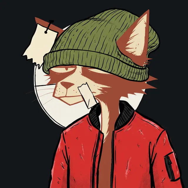Broker #1651, a screenprinted alley cat.