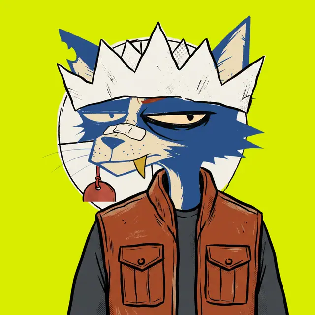 Broker #1701, a screenprinted alley cat.