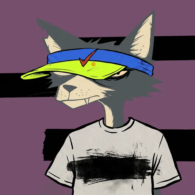 Broker #1719, a screenprinted alley cat.