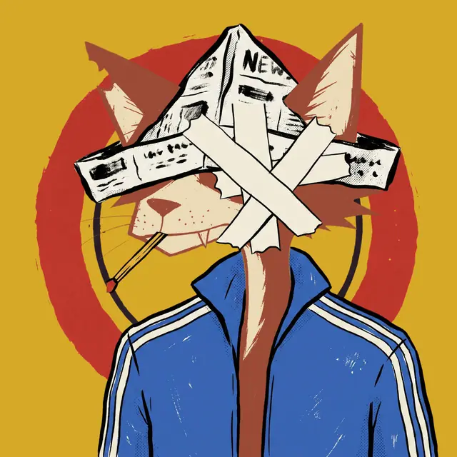 Broker #0175, a screenprinted alley cat.