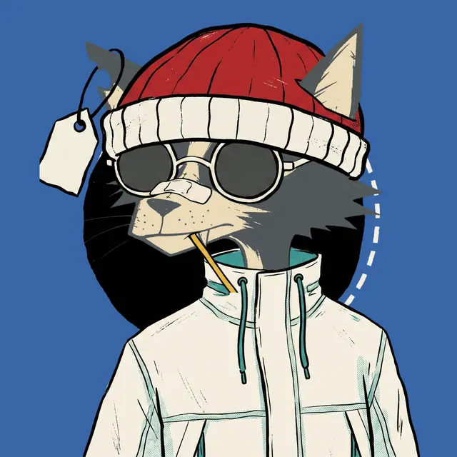 Broker #1803, a screenprinted alley cat.