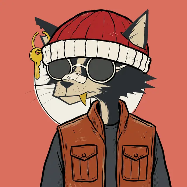 Broker #0183, a screenprinted alley cat.