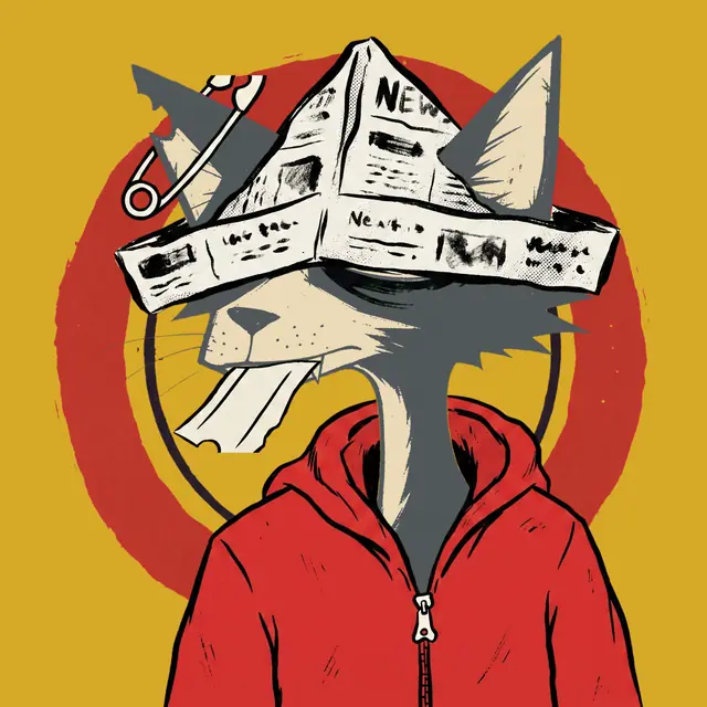 Broker #1836, a screenprinted alley cat.