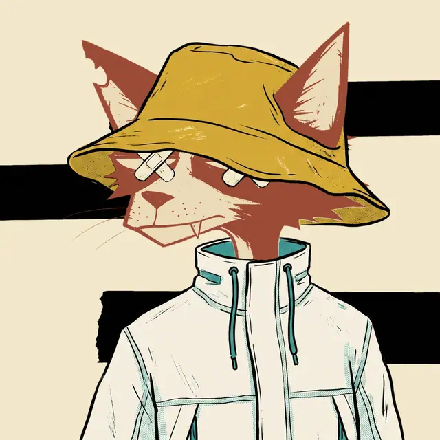 Broker #1851, a screenprinted alley cat.