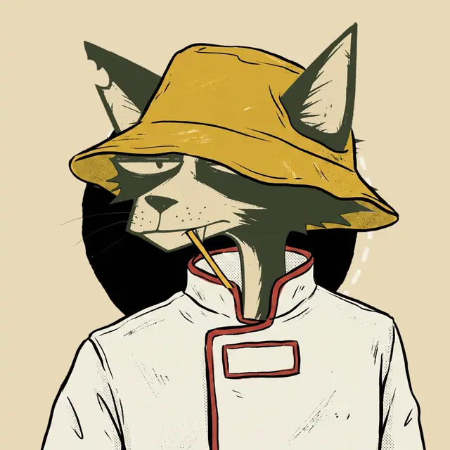Broker #0019, a screenprinted alley cat.