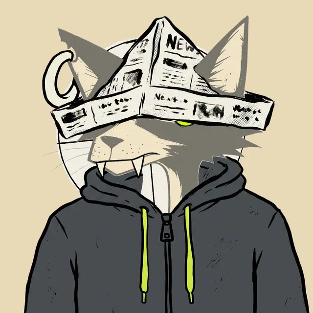 Broker #1906, a screenprinted alley cat.
