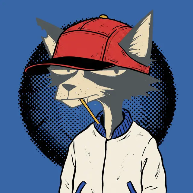 Broker #1972, a screenprinted alley cat.